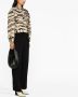 Stella McCartney Truckerjack met zebraprint Beige - Thumbnail 3