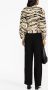 Stella McCartney Truckerjack met zebraprint Beige - Thumbnail 4