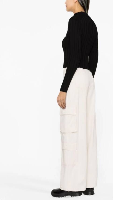 Stella McCartney Trui met geborduurd logo Zwart