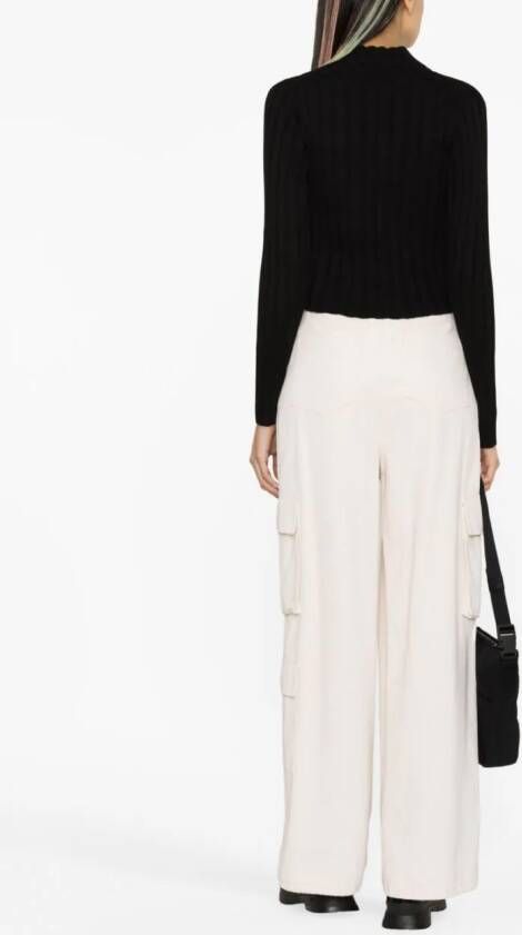 Stella McCartney Trui met geborduurd logo Zwart