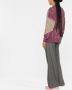 Stella McCartney Trui met geometrisch jacquard Paars - Thumbnail 4
