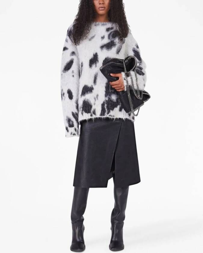 Stella McCartney Trui met jacquard Wit