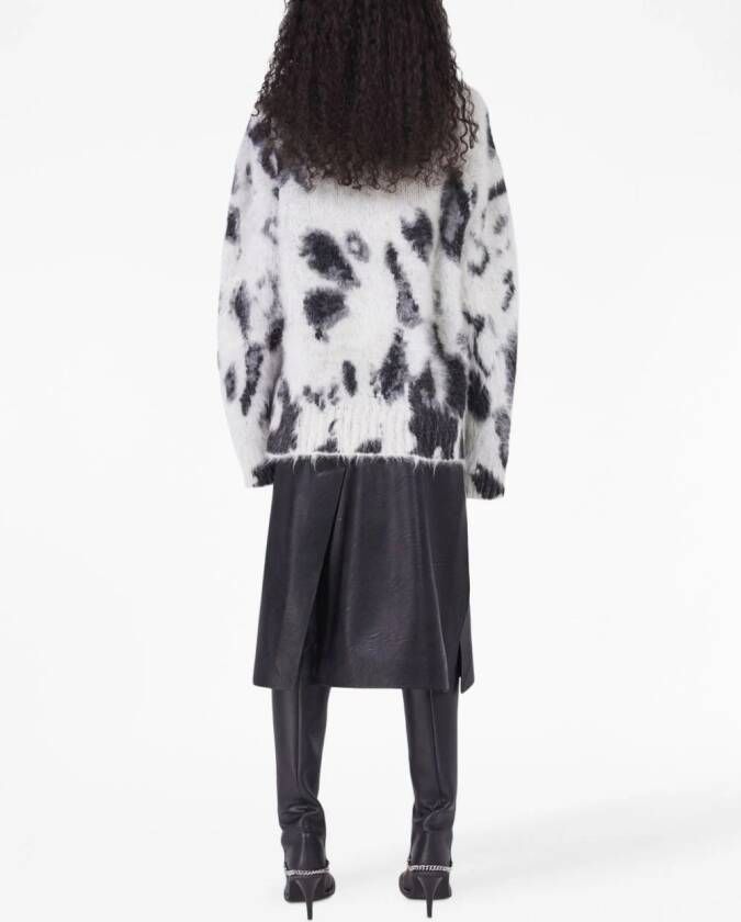 Stella McCartney Trui met jacquard Wit