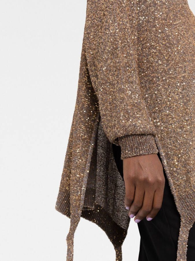 Stella McCartney Trui met pailletten Grijs