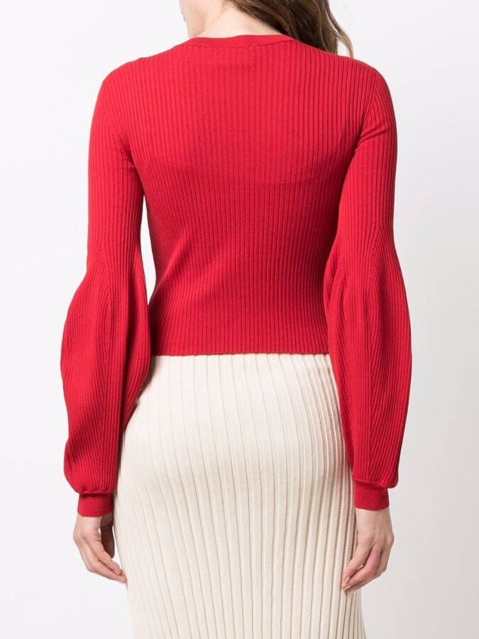Stella McCartney Trui met ronde hals Rood