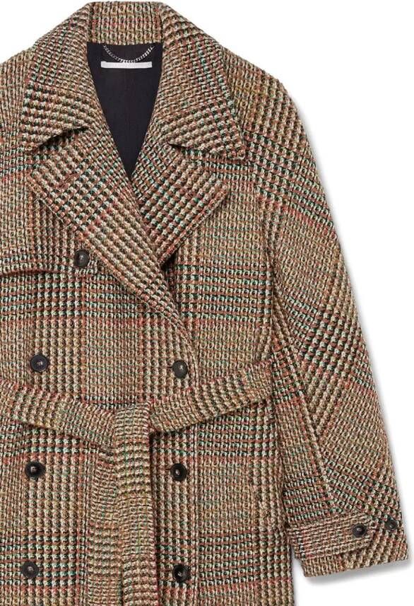 Stella McCartney Tweed mantel Bruin