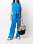 Stella McCartney Tweekleurige top Blauw - Thumbnail 2