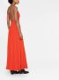 Stella McCartney Maxi-jurk met V-hals Rood - Thumbnail 4