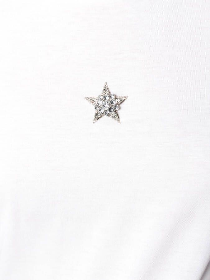 Stella McCartney versierd T-shirt Wit