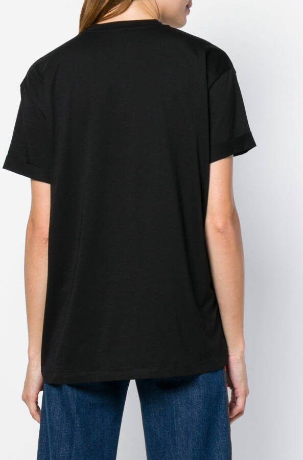 Stella McCartney versierd T-shirt Zwart