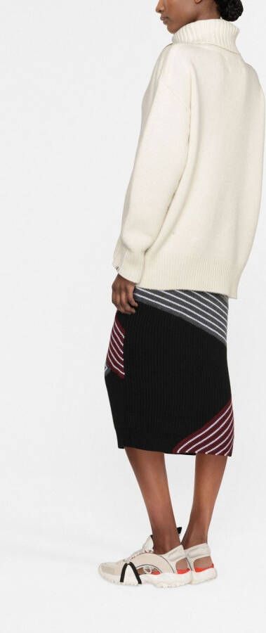 Stella McCartney Wollen rok Grijs