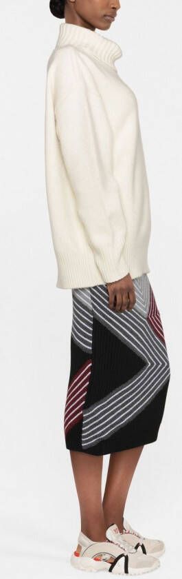 Stella McCartney Wollen rok Grijs