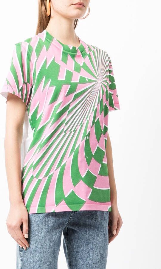 Stella McCartney x Ed Curtis T-shirt met print Roze