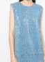 Stine Goya Top verfraaid met pailletten Blauw - Thumbnail 5
