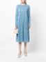 Stine Goya Midi-jurk met pailletten Blauw - Thumbnail 2
