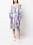 Stine Goya Jurk met bloemenprint Blauw - Thumbnail 2