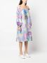 Stine Goya Jurk met bloemenprint Blauw - Thumbnail 3