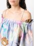 Stine Goya Jurk met bloemenprint Blauw - Thumbnail 5