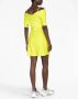 Stine Goya Sterre off-shoulder minidress Groen - Thumbnail 4