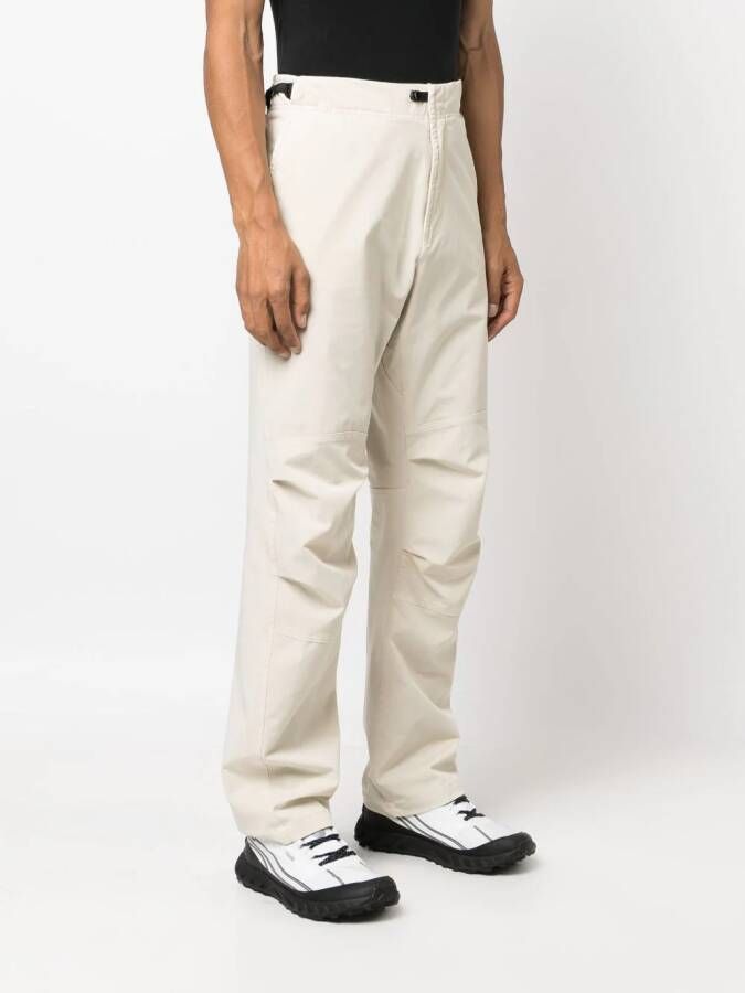 Stone Island Broek met toelopende pijpen Beige
