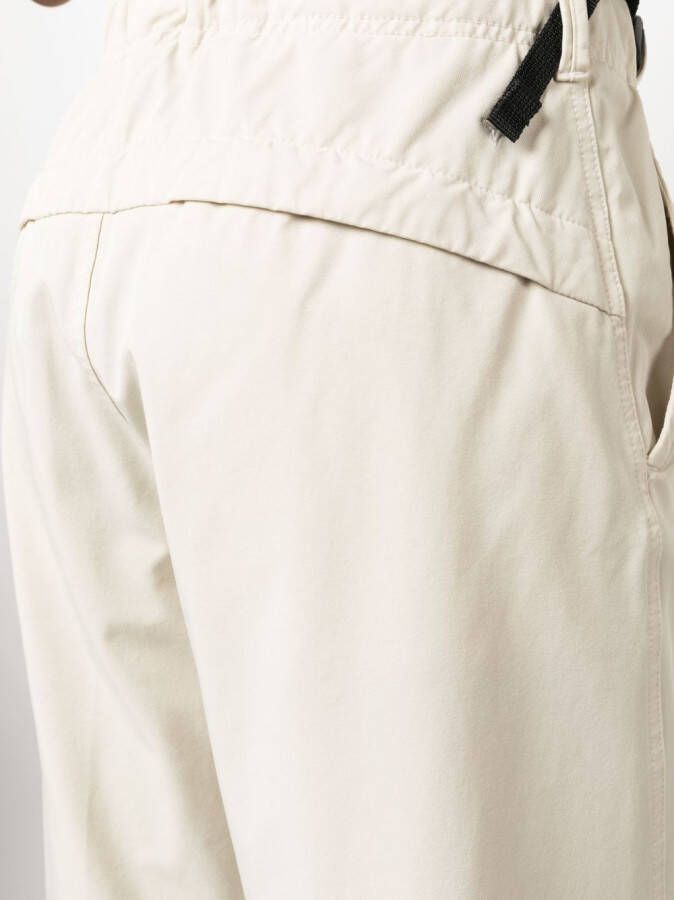 Stone Island Broek met toelopende pijpen Beige