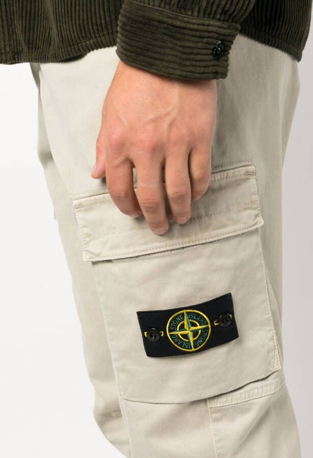 Stone Island Cargo broek Beige