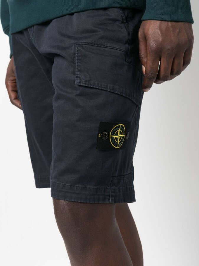 Stone Island Cargo shorts Blauw