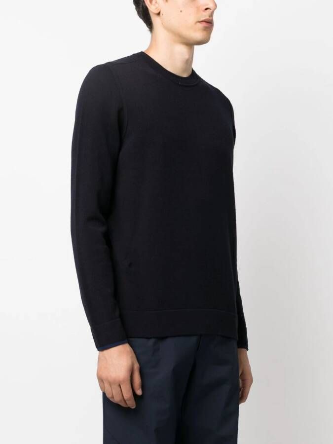 Stone Island Trui met Compass-logopatch Blauw