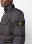 Stone Island Donsjack met patch Zwart - Thumbnail 5