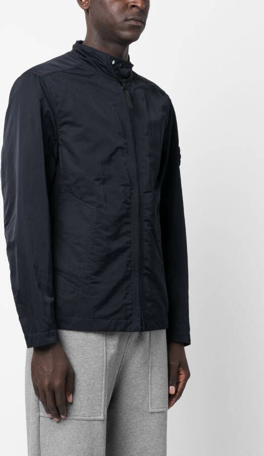 Stone Island Jack met Compass-patch Blauw