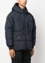 Stone Island Donsjack met patch Blauw - Thumbnail 3