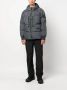 Stone Island Donsjack met Compass-logopatch Grijs - Thumbnail 2