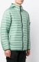 Stone Island Donsjack met patch Groen - Thumbnail 3