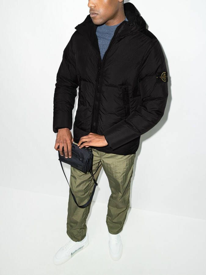 Stone Island Donsjack Zwart