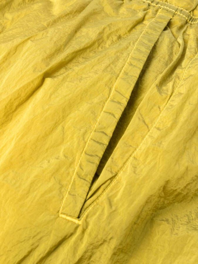 Stone Island Zwembroek met elastische taille Geel