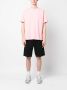 Stone Island T-shirt met geborduurd logo Roze - Thumbnail 2