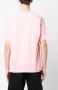 Stone Island T-shirt met geborduurd logo Roze - Thumbnail 4