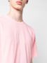 Stone Island T-shirt met geborduurd logo Roze - Thumbnail 5