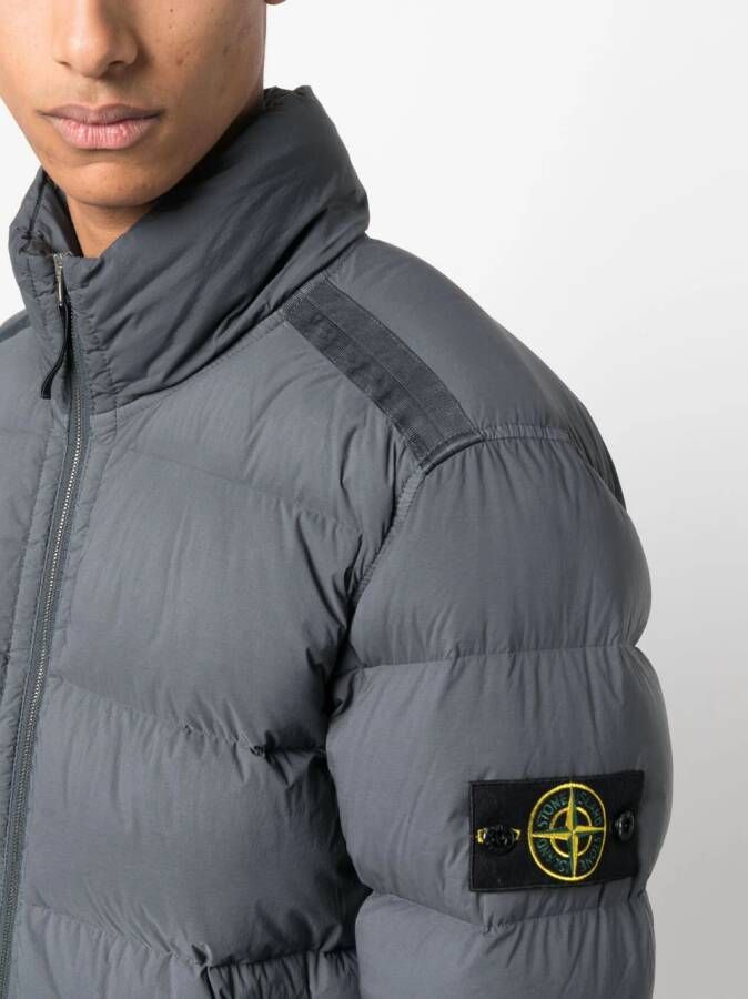 Stone Island Gewatteerd jack Grijs