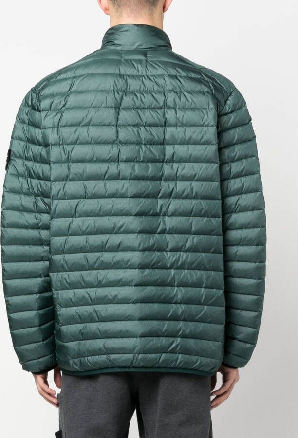 Stone Island Gewatteerd jack Groen