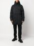 Stone Island Gewatteerd jack Zwart - Thumbnail 2