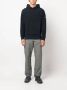 Stone Island Hoodie met Compass-logopatch Blauw - Thumbnail 1