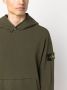 Stone Island Hoodie met logopatch Groen - Thumbnail 5