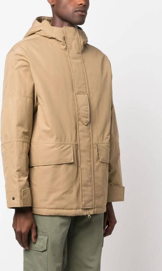 Stone Island Jack met capuchon Beige