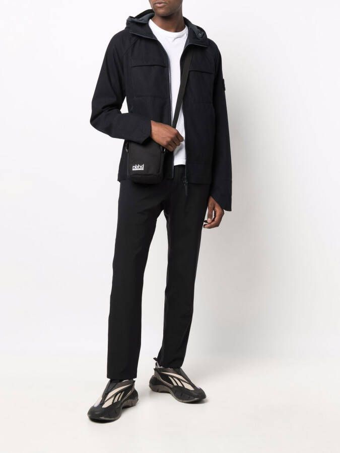 Stone Island Jack met capuchon Blauw
