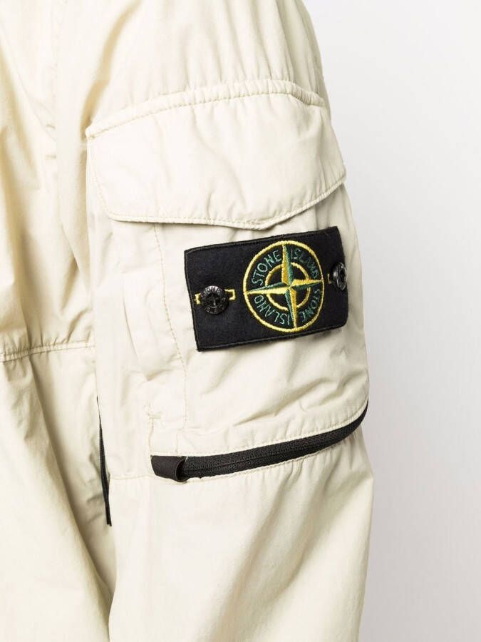 Stone Island Jack met capuchon Groen