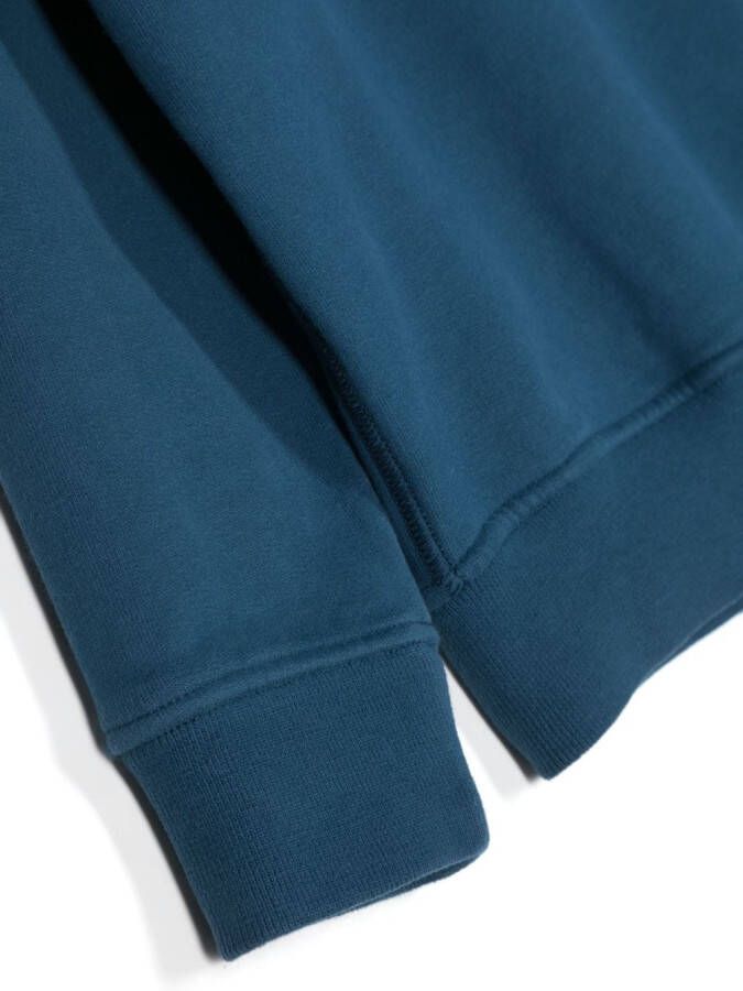 Stone Island Junior Katoenen sweater Blauw