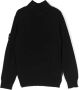 Stone Island Junior Trui van sc wol Zwart - Thumbnail 2
