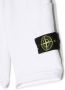 Stone Island Junior Trainingsshorts met badge Wit - Thumbnail 3