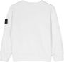 Stone Island Junior Sweater met Compass-logopatch Wit - Thumbnail 2